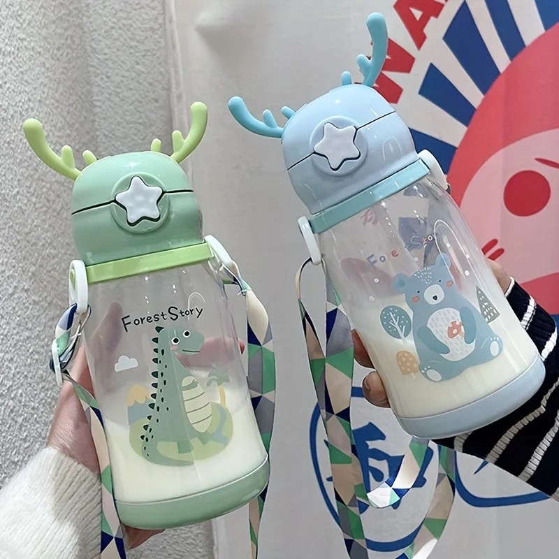 Children's Cup Factory - Antler Bounce Cartoon Drop Resistant