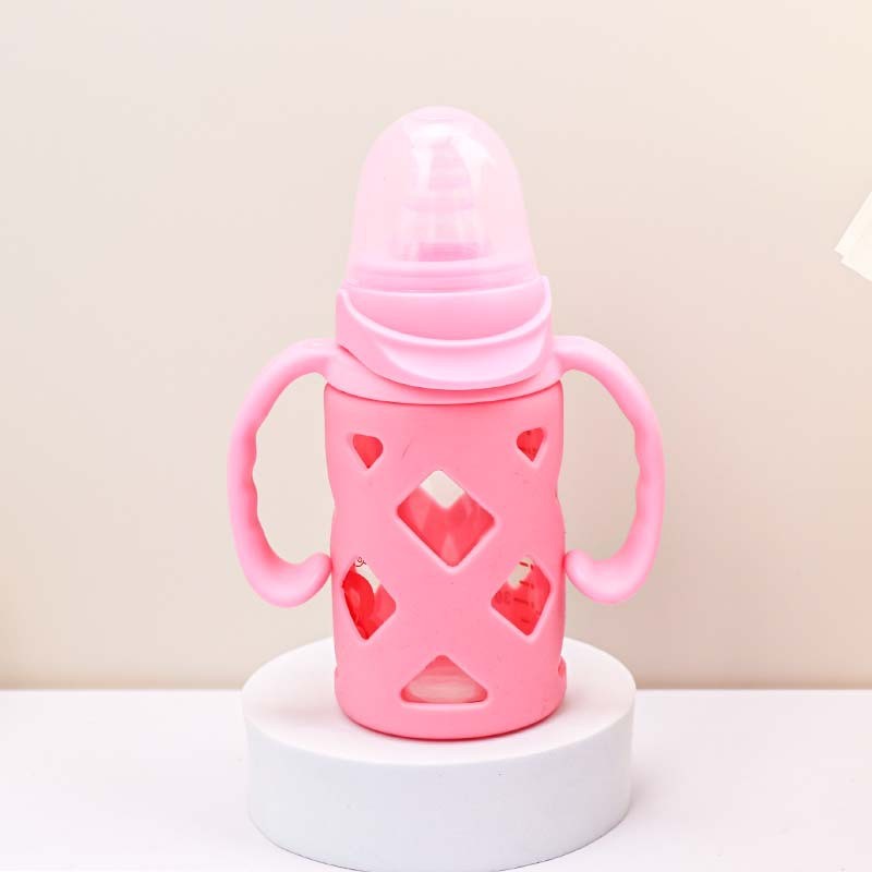 Baby Feeding Bottle Factory - Custom 240ml Glass Anti Colic