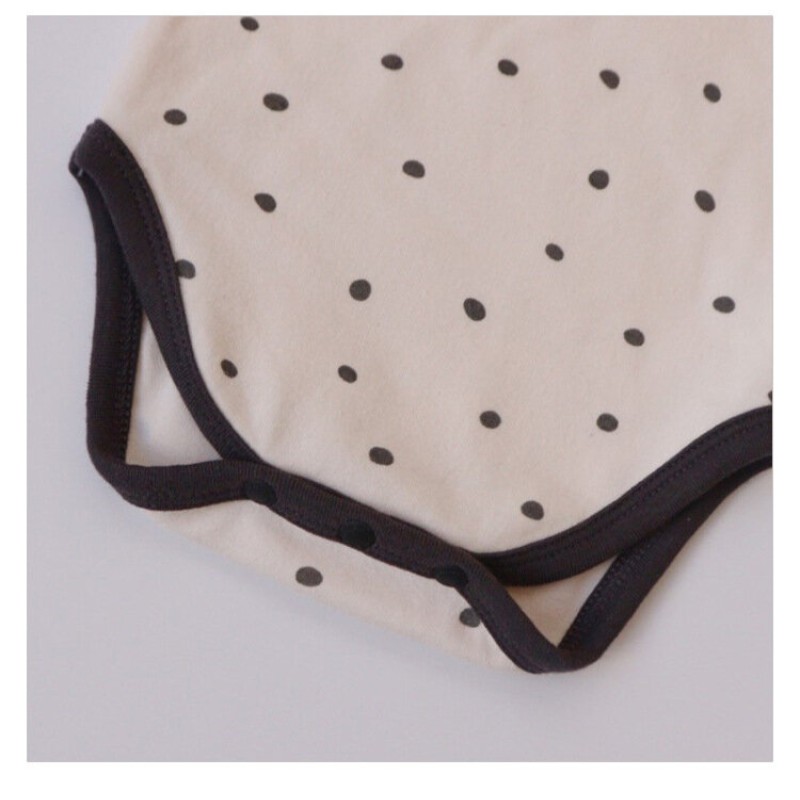 Baby Girl Clothes Set Factory - 2PCS Dot Print Long Sleeve