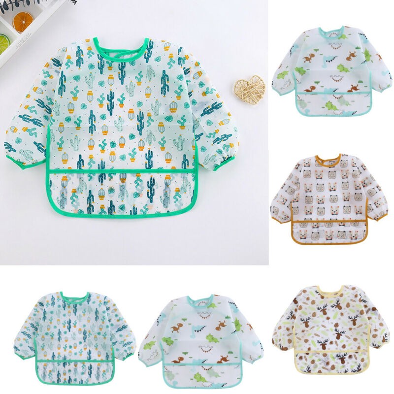 Baby Bib Factory - Waterproof Full Cover Long Sleeve