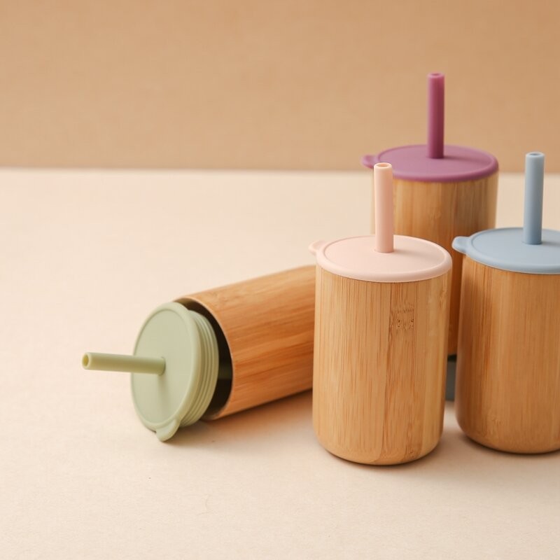 Baby Training Cup Factory - Wholesale Custom Bamboo Silicone