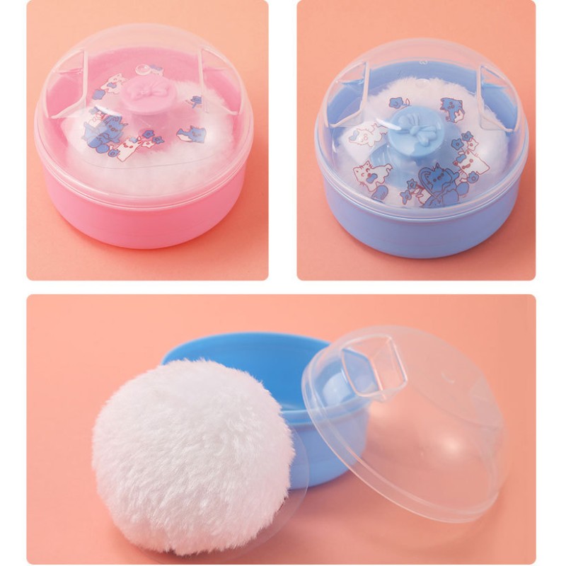 Baby Powder Puff Factory - Custom Logo Soft Body Container