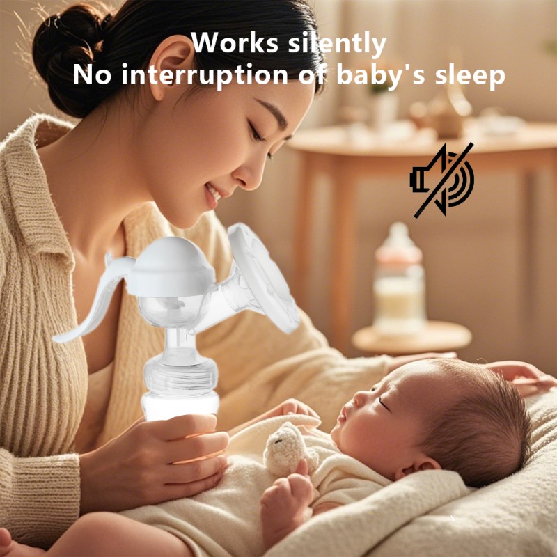 Manual Breast Pump Factory - Silicone Milk Collector PP