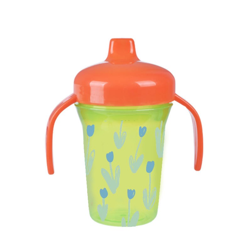 Baby Training Cup Factory - OEM BPA Free 350ml PP Leakproof