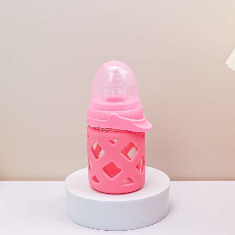 Baby Feeding Bottle Factory - Custom 240ml Glass Anti Colic