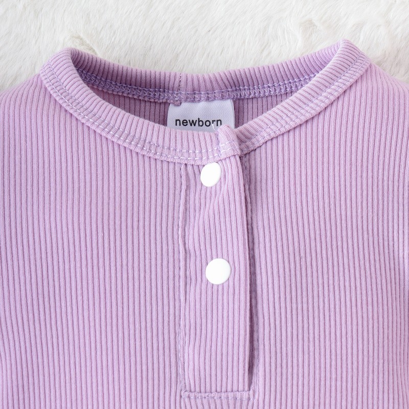 Baby Pouterwear Factory - Solid Color Pit Strip Girl's Wear