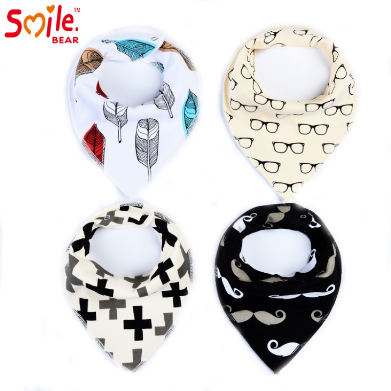 Baby Bib Factory - Custom Logo Cotton Button Closure