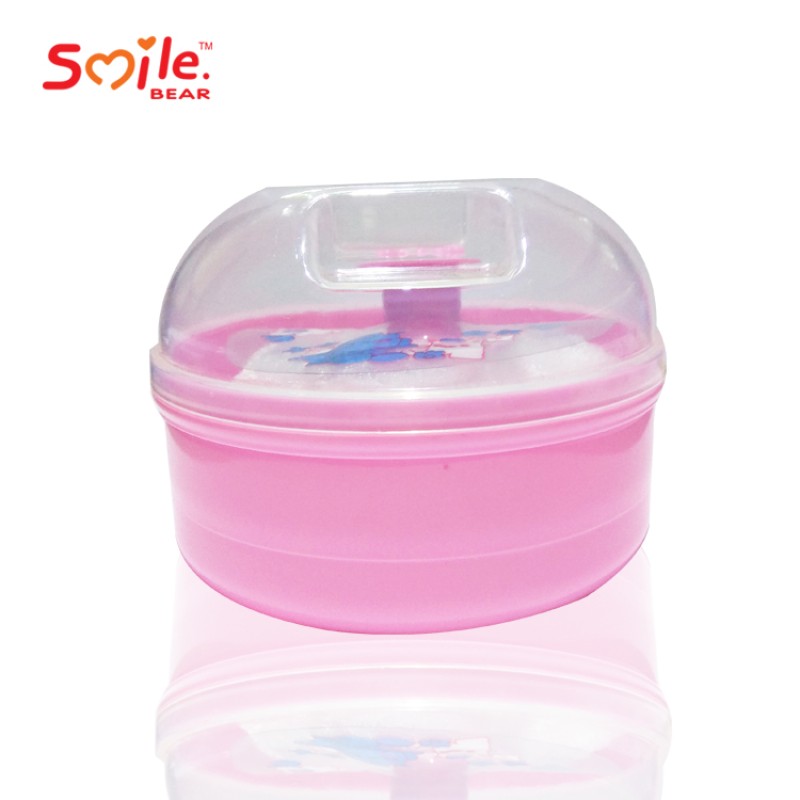 Baby Powder Puff Factory - Custom Logo Soft Body Container