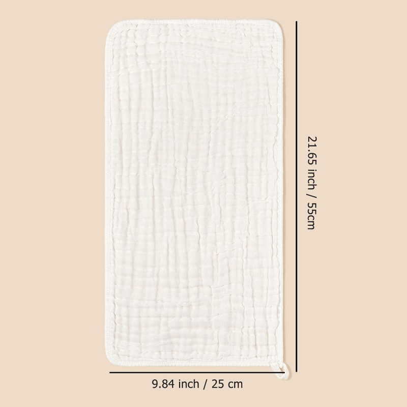 Burp Cloth Factory - Custom Size Organic Cotton Muslin