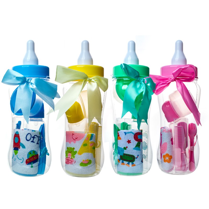 Baby Bottle Set Factory - 19PCS BPA Free Cartoon Gift Box