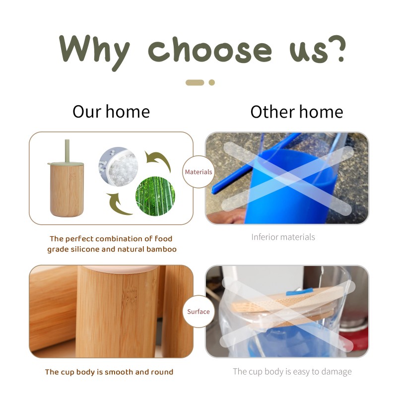 Baby Sippy Cup Factory - Custom BPA Free Bamboo Printed