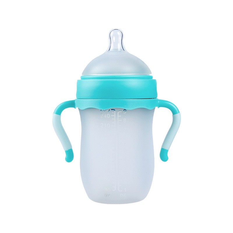 Silicone Milk Bottle Factory - 260ml Ultra Wide Mouth Anti Bloat