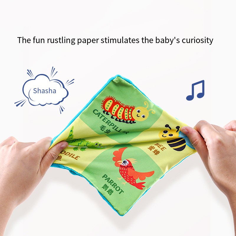 Baby Educational Toy Factory - Montessori Soft Pull Out Scarf