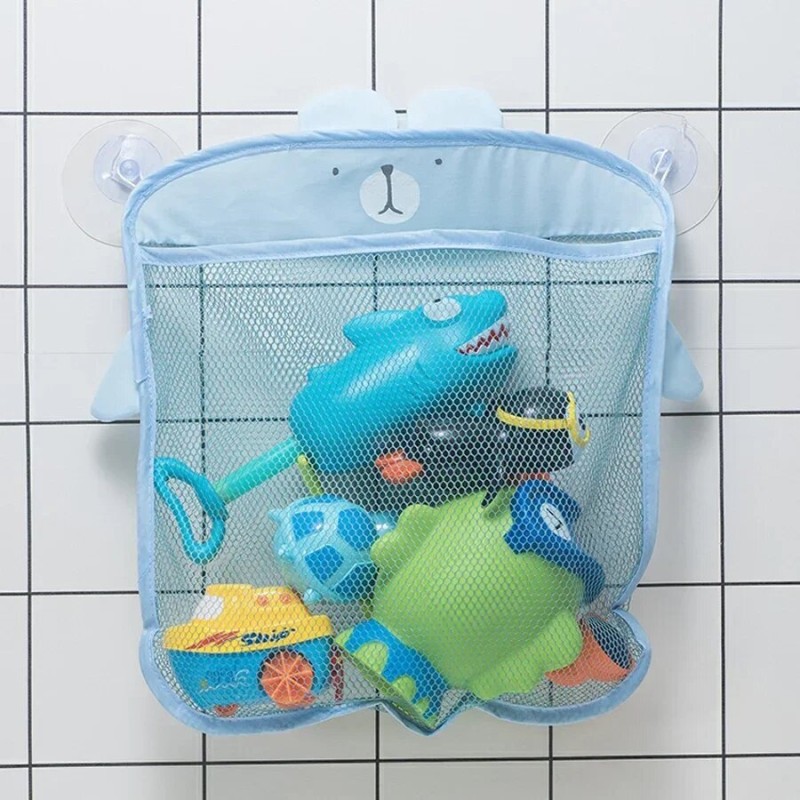 Bath Toy Storage Bag Factory - Mesh Sucker Organizer Basket