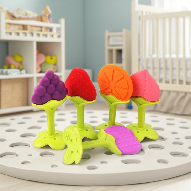 Baby Teether Toy Factory - Custom Food Grade Silicone Vegetable