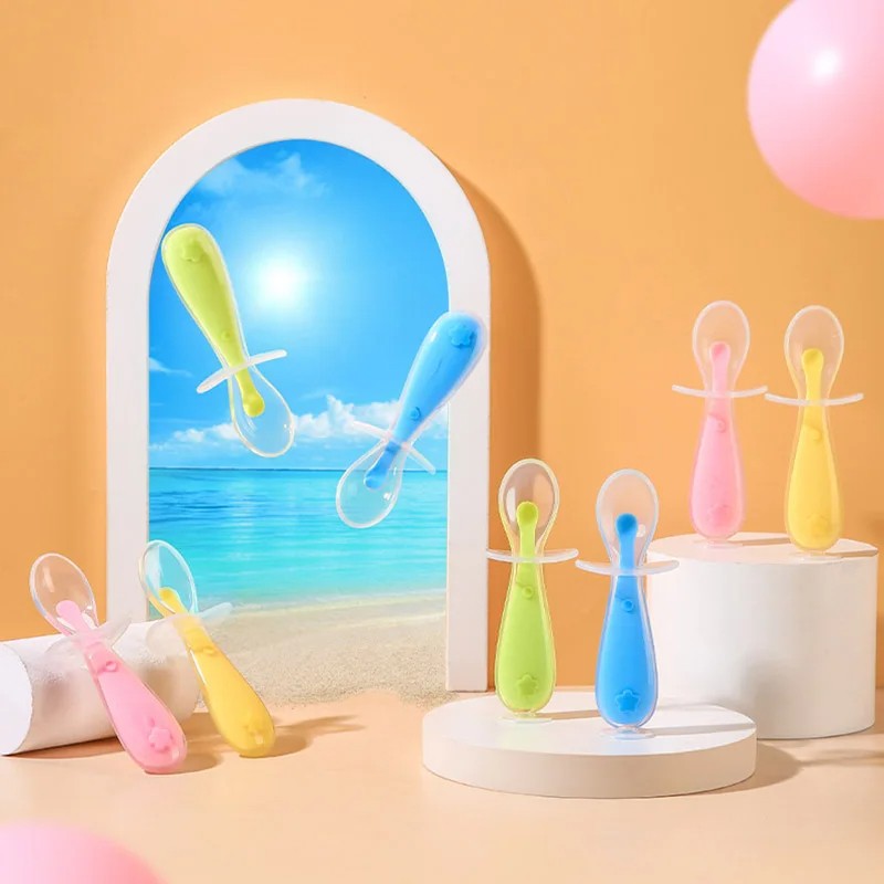 Baby Training Spoon Factory - Liquid Silicone Non Slip Spoon