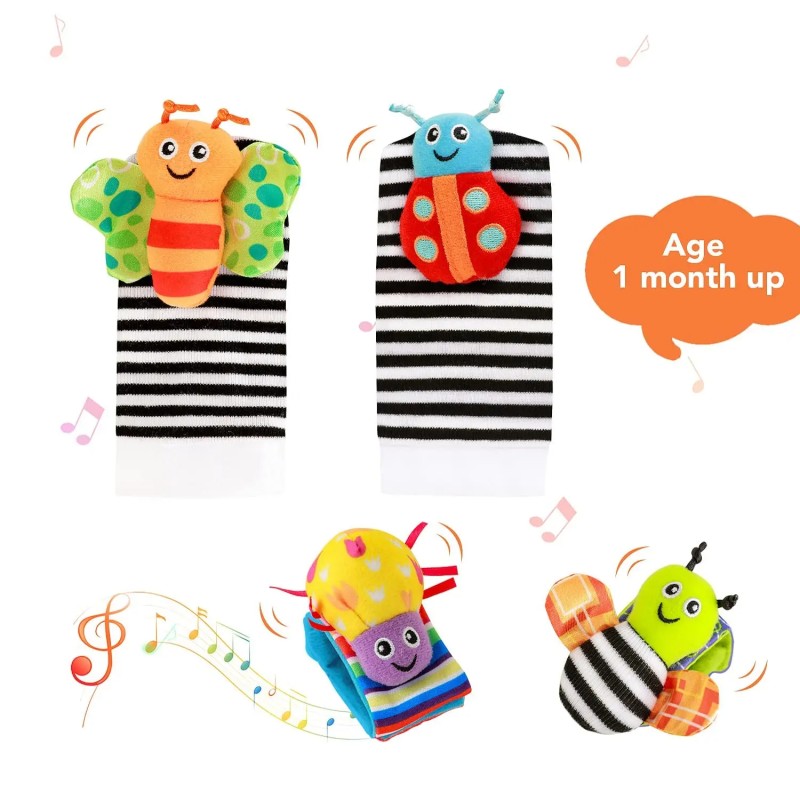 Baby Rattle Socks Factory - Wholesale Musical Plush Wrist