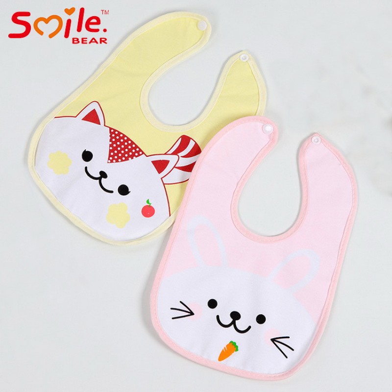 Baby Bib Factory - Wholesale Printed Panda Double Layer