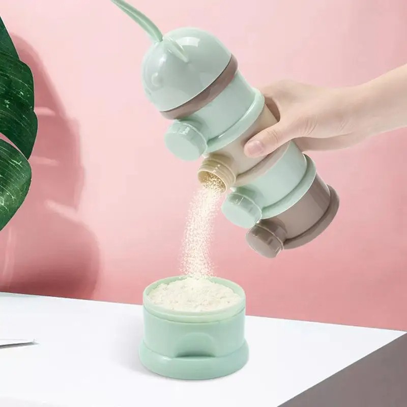 Baby Snack Box Factory - Wholesale 4 Layer Cartoon Bear