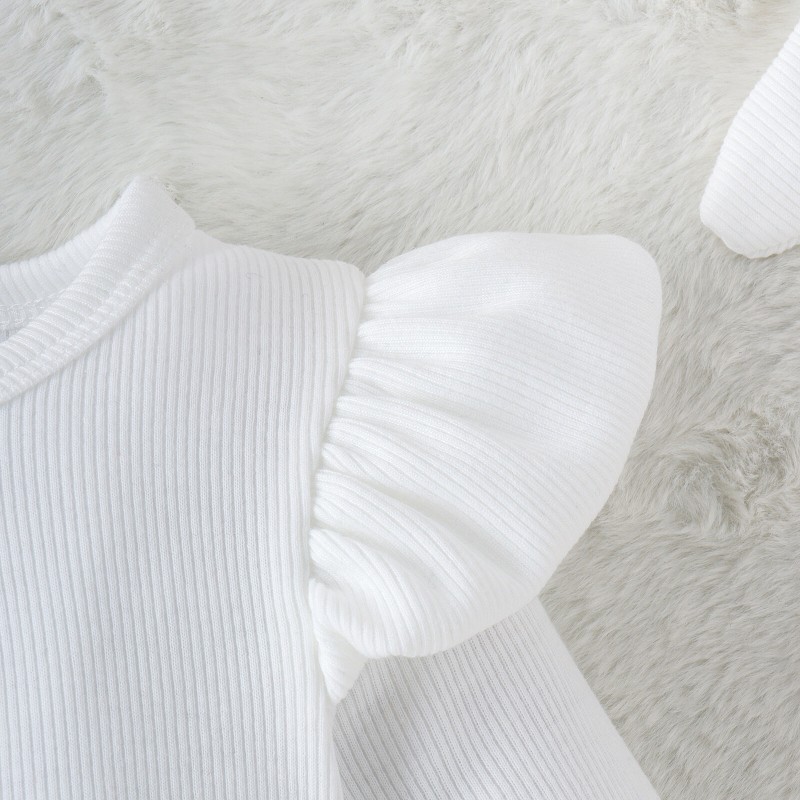 Baby Pouterwear Factory - Solid Color Pit Strip Girl's Wear