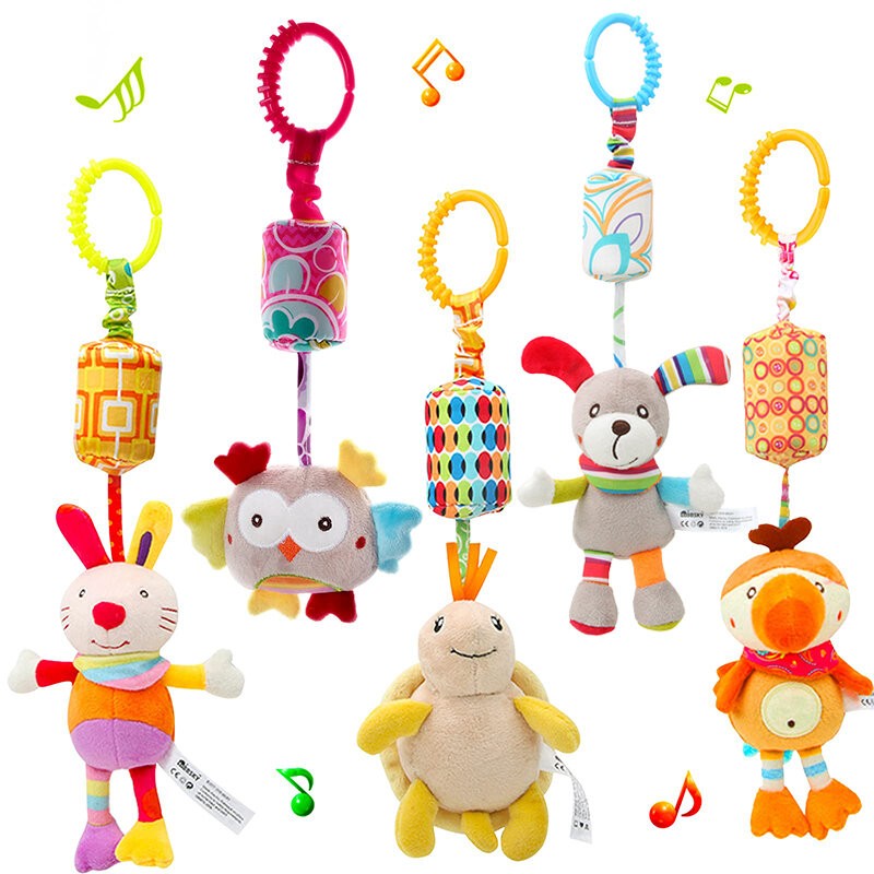 Baby Bed Bell Factory - Children's Cart Pendant Plush Doll