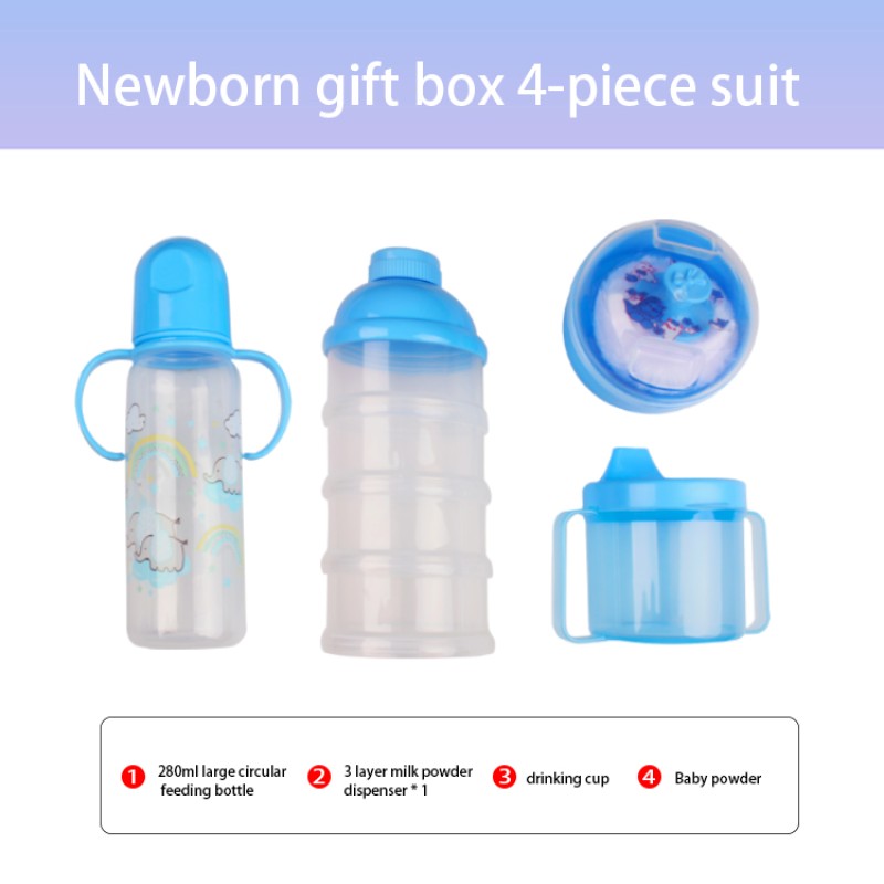 Baby Bottle Gift Box Factory - 4pcs Set Creative Newborn