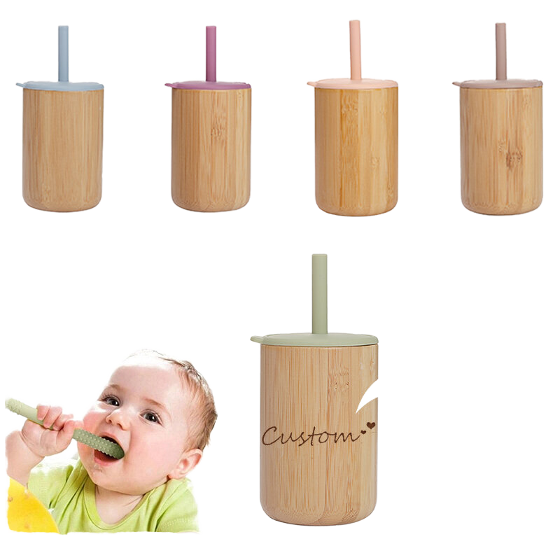 Baby Training Cup Factory - Wholesale Custom Bamboo Silicone