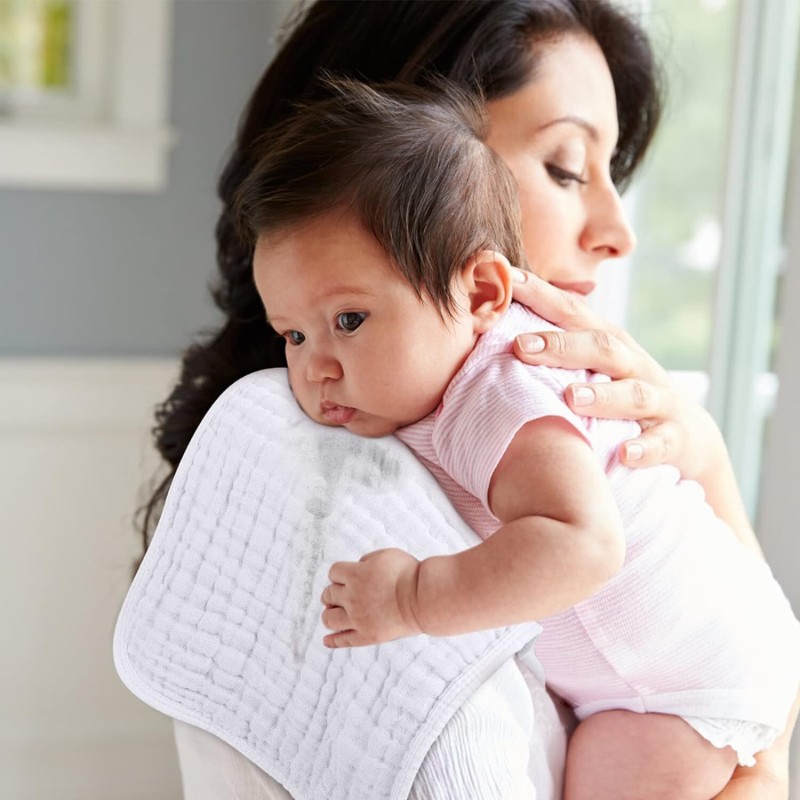 Burp Towel Factory - Six layer Gauze Cotton Edging Towel