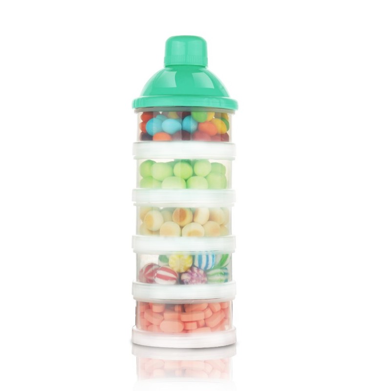 Baby Snack Case Factory - 2PCS 5 Layer Portable Stackable