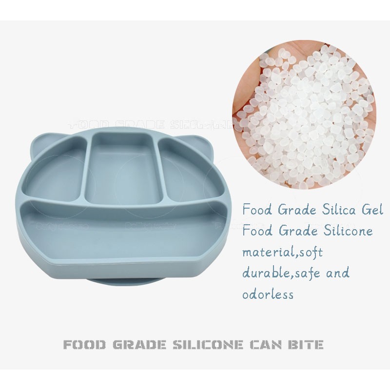 Children's Dinnerware Set Factory - 10pcs Food Grade Silicone