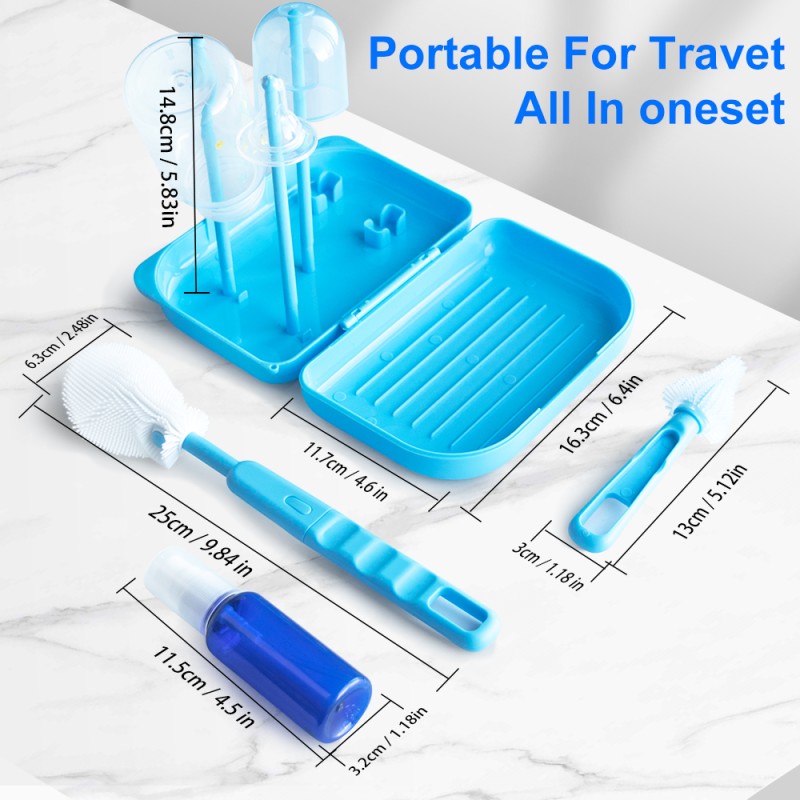 Baby Bottle Brush Factory - PP BPA Free Portable Folding