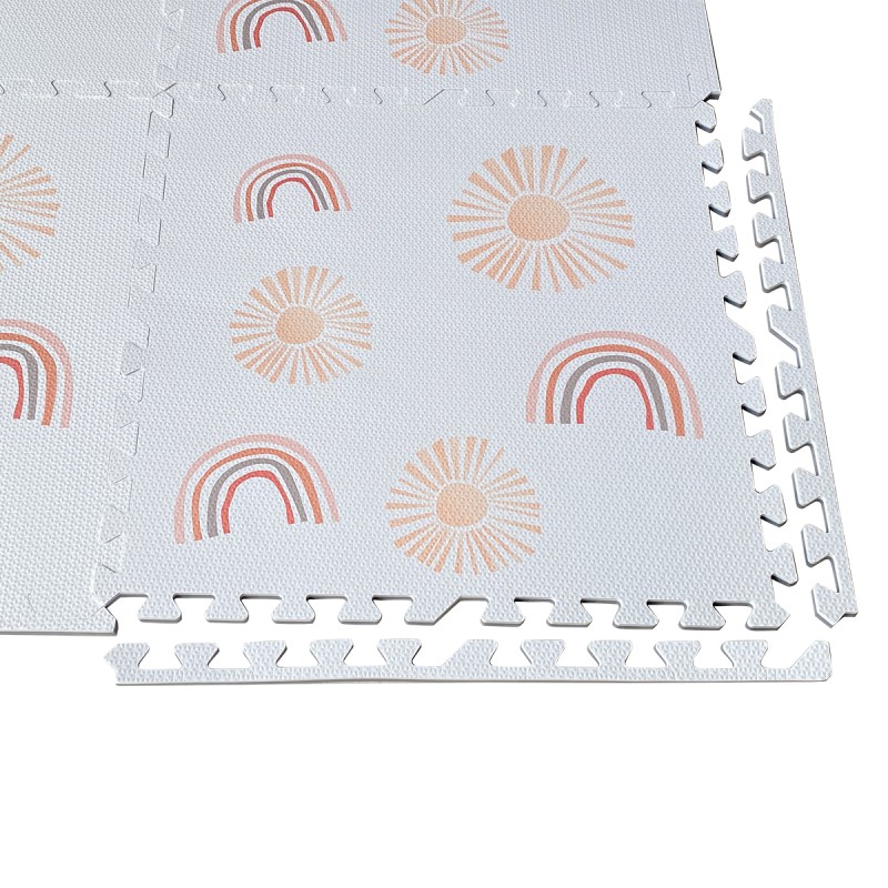EVA Foam Play Mat Manufacturer - Rainbow Sun Soft Puzzle