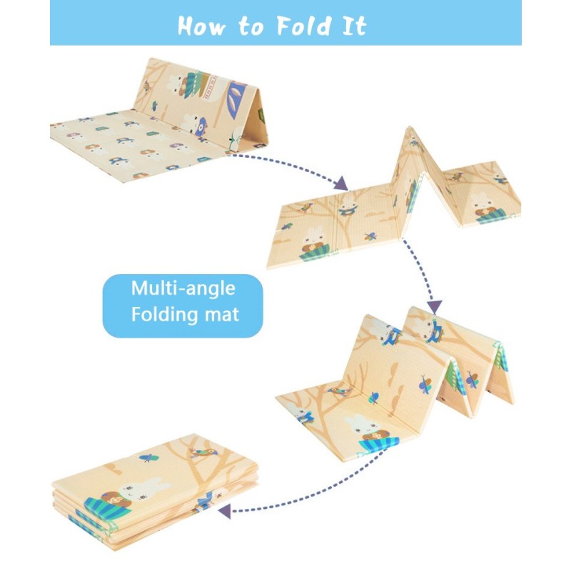 Baby Play Mat Manufacturer - XPE Folding Shockproof Mat