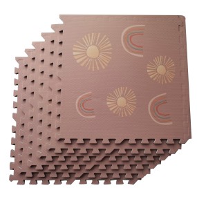 EVA Foam Play Mat Manufacturer - Rainbow Design Stylish Mat