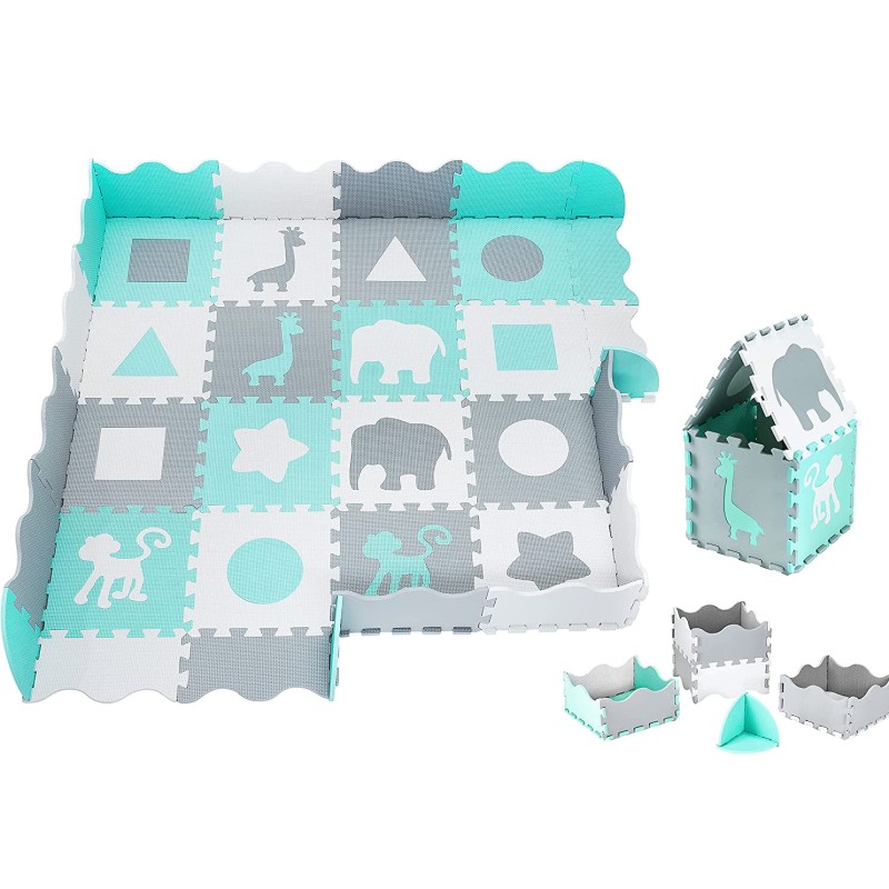 EVA Foam Play Mat Manufacturer - Animal Puzzle Kid Mat