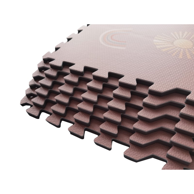 EVA Foam Play Mat Manufacturer - Rainbow Design Stylish Mat