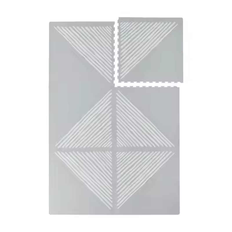 Puzzle Exercise Mats Manufacturer - Interlocking Grey Sports