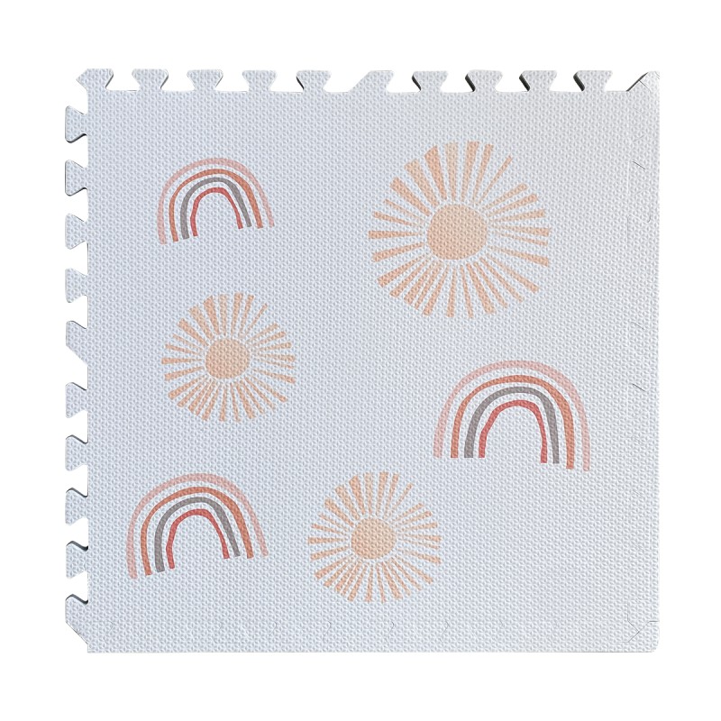 EVA Foam Play Mat Manufacturer - Rainbow Sun Soft Puzzle