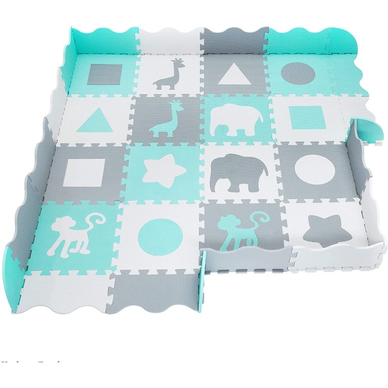 EVA Foam Play Mat Manufacturer - Animal Puzzle Kid Mat