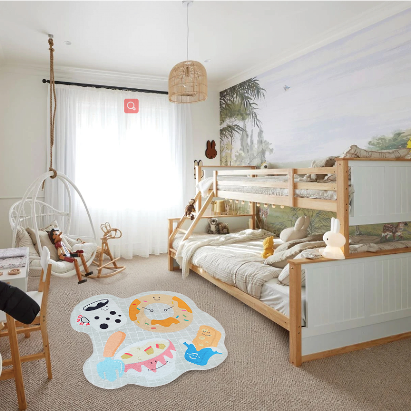 Printed Rugs Manufacturer - Living Room Floor Area Rug