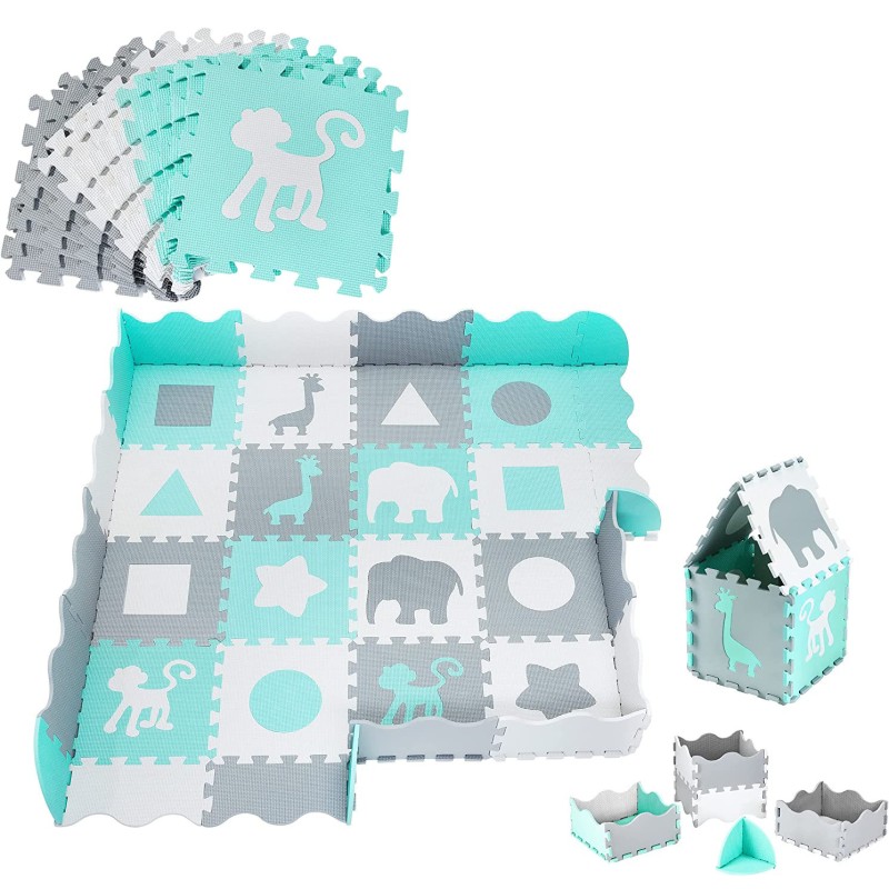EVA Foam Play Mat Manufacturer - Animal Puzzle Kid Mat