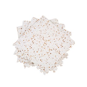 Baby Printing Mat Manufacturer - Brown Terrazzo Crawling Mat