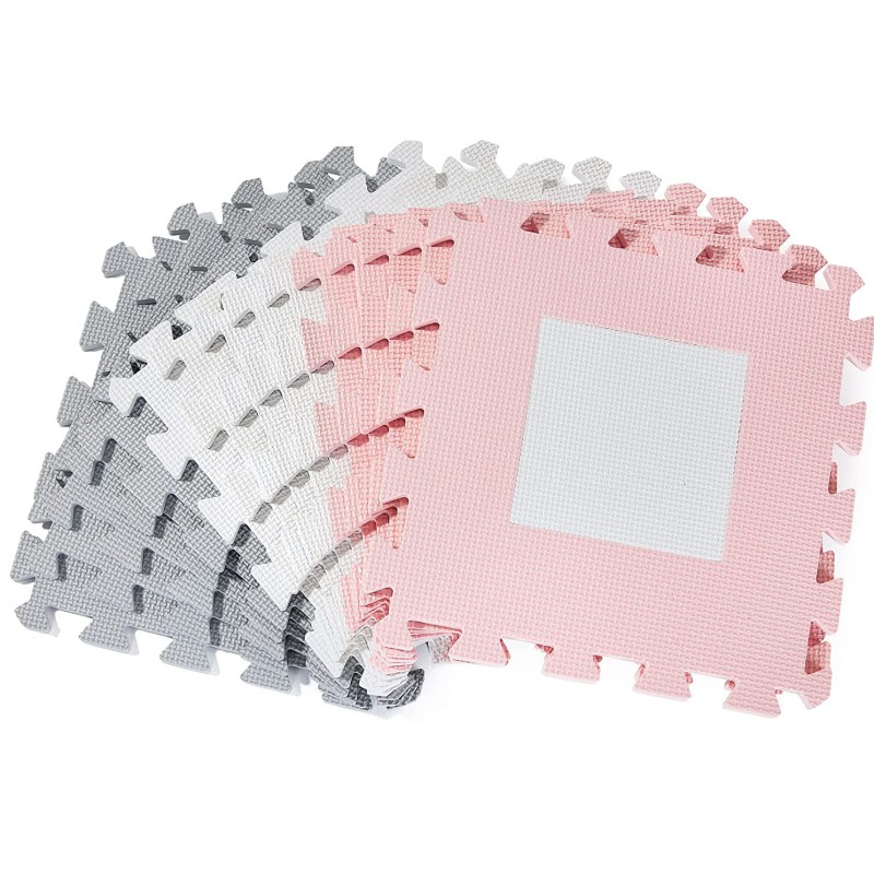 Animal Puzzle Mat Manufacturer - Eva with Fence Tiles