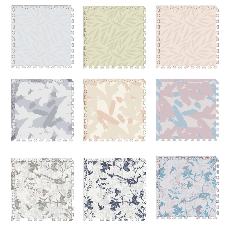 EVA Foam Play Mat Manufacturer - Custom Beige Non-Toxic