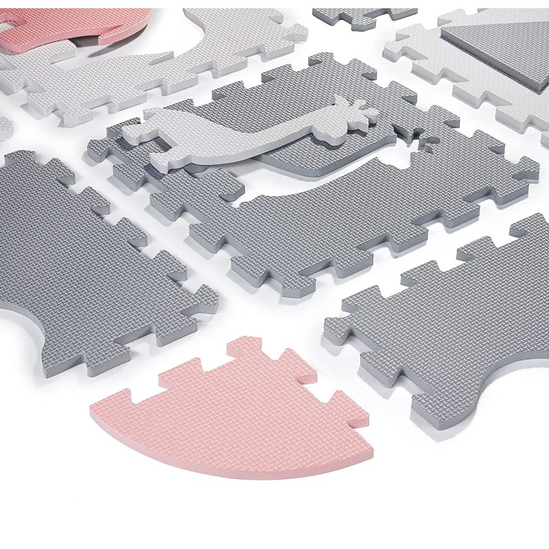 Animal Puzzle Mat Manufacturer - Eva with Fence Tiles