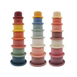 Baby Stacking Cups Manufacturer - Montessori Food Grade