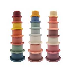 Baby Stacking Cups Manufacturer - Montessori Food Grade