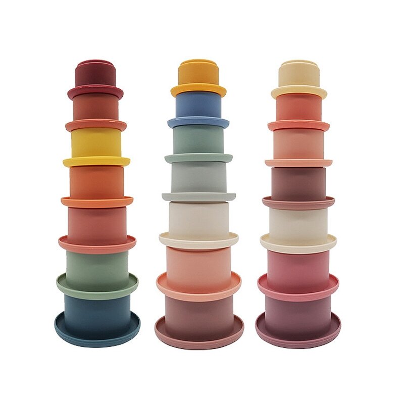 Baby Stacking Cups Manufacturer - Montessori Food Grade