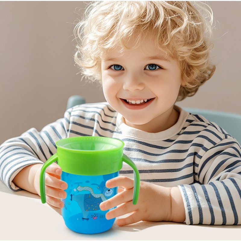 Baby Drinking Cup Manufacturer - 360°Water Cup 250ml PP