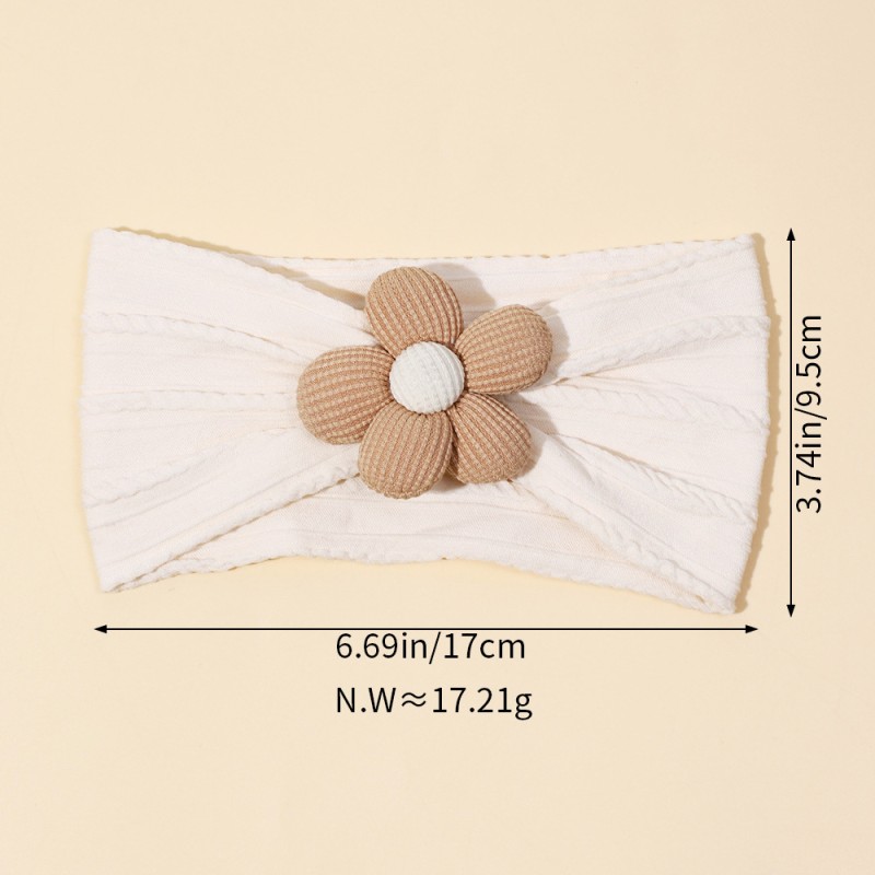 Baby Headbands Manufacturer - Flower Polyester Hair Band